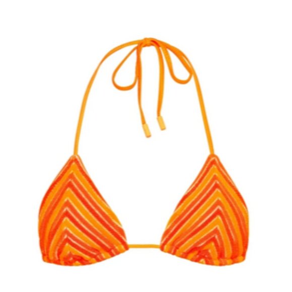 TRIANGL VINCA - GILI Top Orange Size XS - Picture 2 of 3